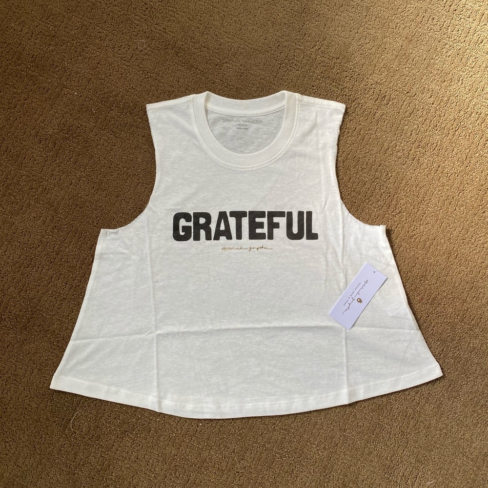 🌸Host Pick🌸 Spiritual Gangster Crop Tank - Picture 3 of 9